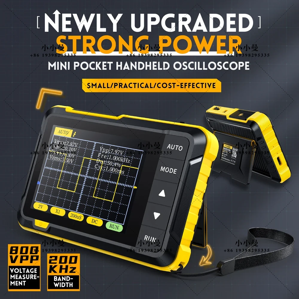 FNIRSI DSO152 – przenośny, cyf – Fnirsi Digital Oscilloscope Handheld recenzja i cena