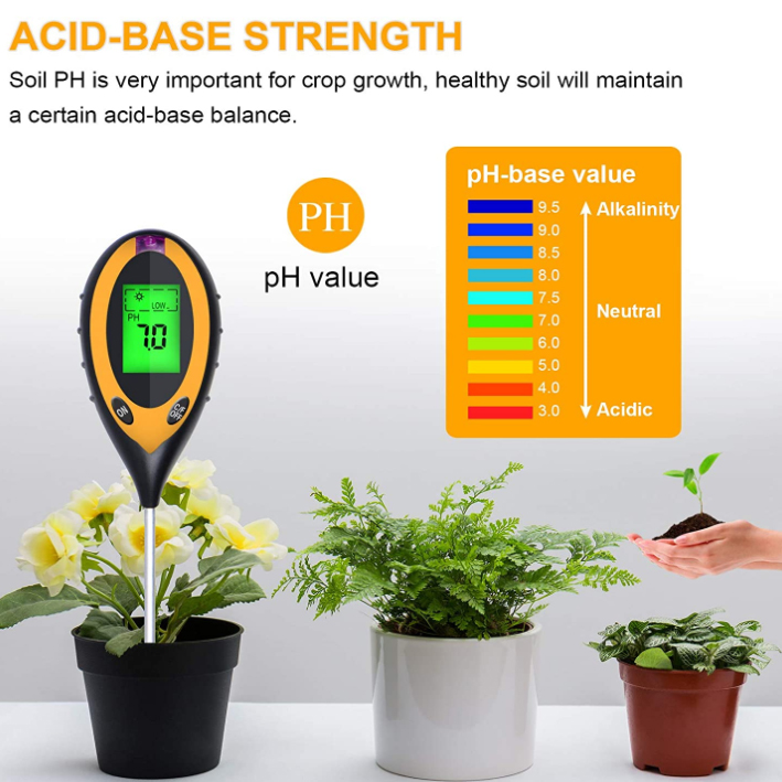 Tester gleby 4 w 1: miernik pH – Ph Meter Digital Water Tester recenzja i cena