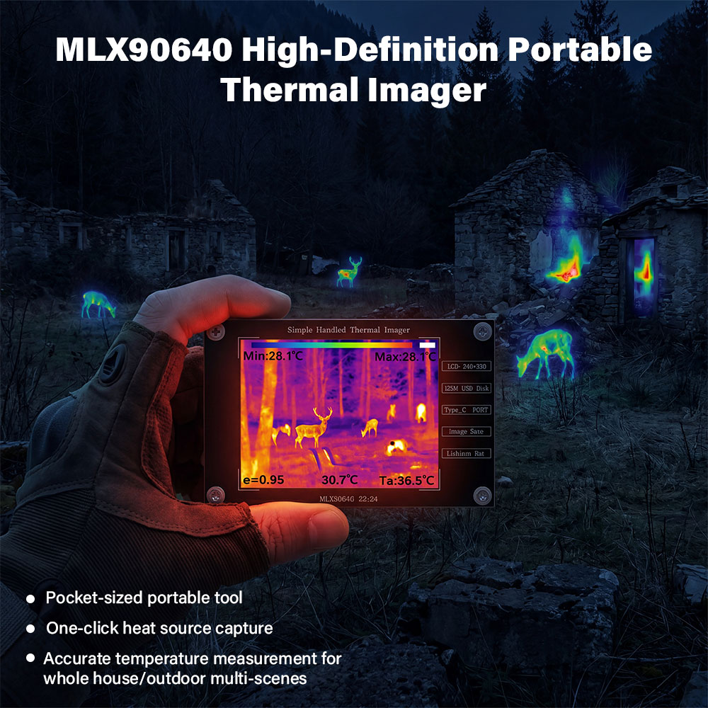 -40 ℃ ~300 ℃   Przenośna kamer – Thermal Imaging Camera Pcb Repair recenzja i cena