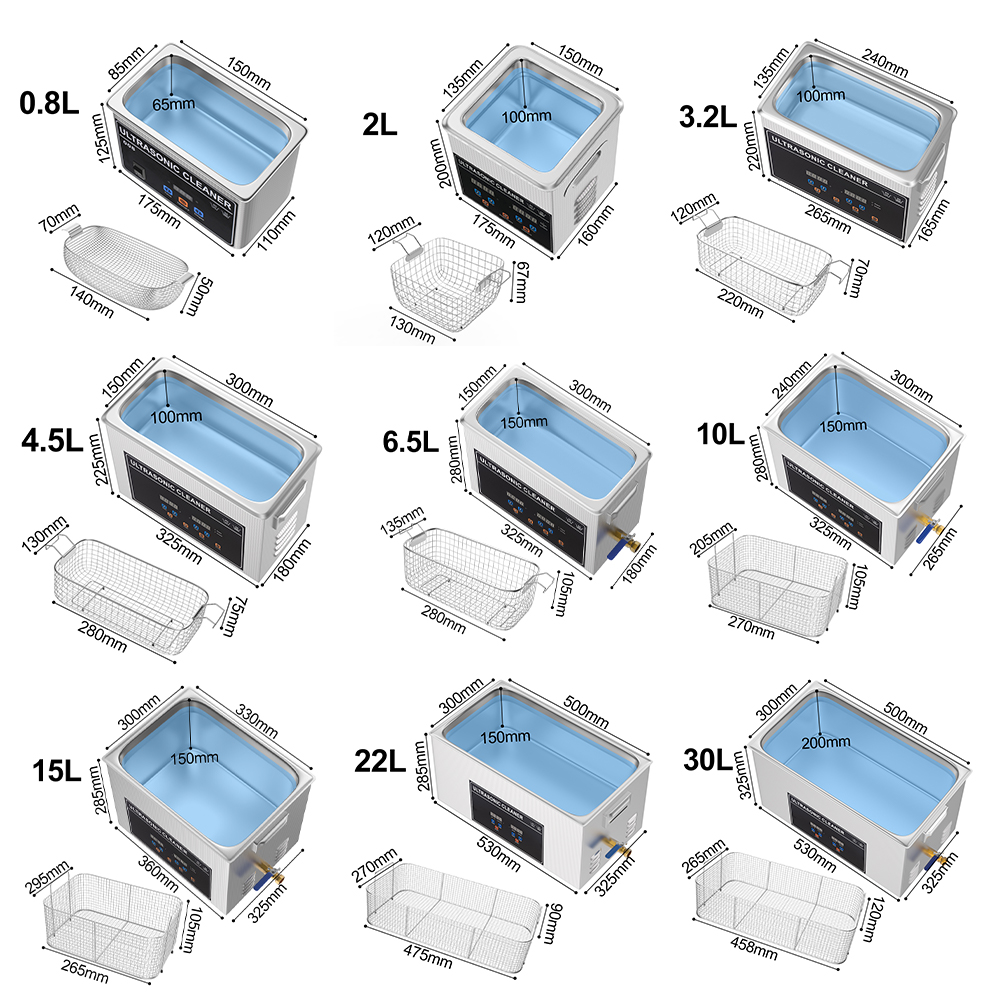 1L 3L 6L 10L 15L 30L Cyfrowa k – Ultrasonic Cleaner 30L Industrial recenzja i cena